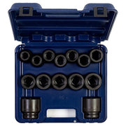 Impact Socket Set,3/4" Drive,14 pieces