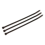 Cable Tie, 8 in L, 1-7/8 in Max Bundle Dia., Black, Nylon 6/6, 50 lb Strength, 1000 PK