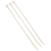 Cable Tie, 8 in L, 1-7/8 in Max Bundle Dia., Natural, Nylon 6/6, 50 lb Strength, 1000 PK