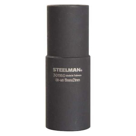 1/2" Drive Impact Socket black oxide, Flip 19/21mm