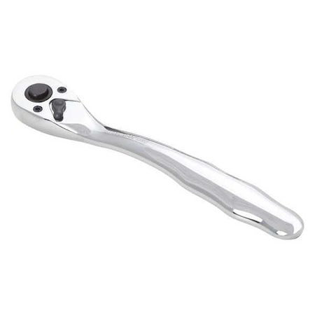 3/8" Drive 72 Geared Teeth Mini Head Quick Release Ratchet,3/8", Chrome