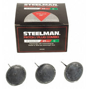Tire Repair Patch/Plug Combo,1/4",PK25