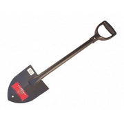 Trunk Shovel, 12 ga. Steel Blade, Steel Handle