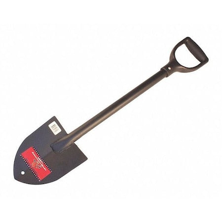 Trunk Shovel, 12 ga. Steel Blade, Steel Handle