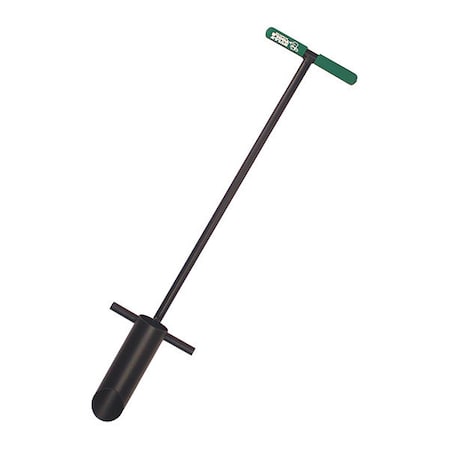 Bulb Planter,3" dia.,Steel T-Style