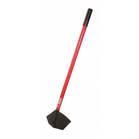 Field Hoe,8",Long Fiberglass Handle