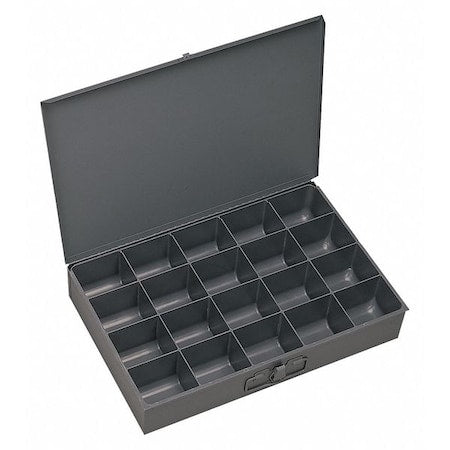 Large, 20 opening, compartment box for small parts storage, Individual
