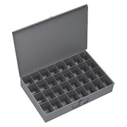Large, 32 opening, compartment box for small parts storage
