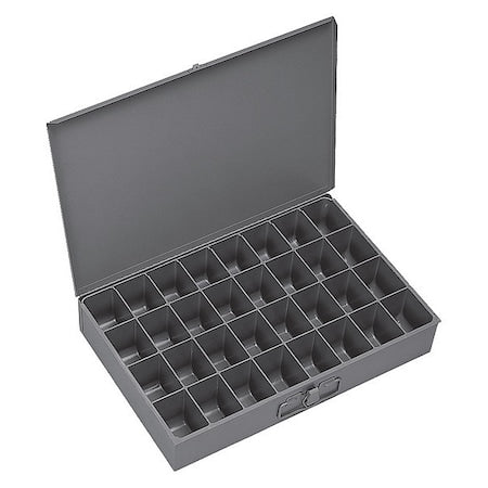 Large, 32 opening, compartment box for small parts storage