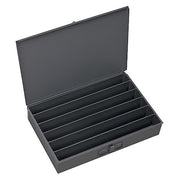 Large, 6 horizontal openings, compartment box, Individual