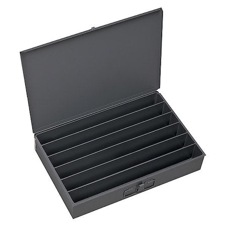 Large, 6 horizontal openings, compartment box, Individual