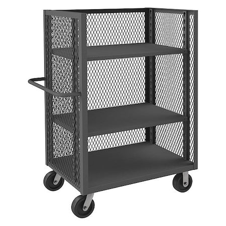 Truck,3-Sided,w/ 6"x2" Phenolic Casters