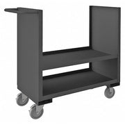 Stock truck, 2 sided, 14 gauge steel, 2 shelves