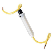 Fuse Holder, 0 to 30A Amp Range, 32V AC/DC Volt Rating, 1 Poles, Wire Leads