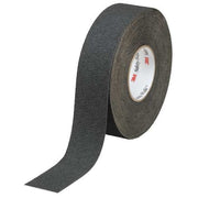 Anti-Slip Tape Synthetic Rubber/Plastic Film Proprietary Grit Size, Black, 2" W x 60 ft. L