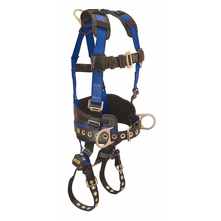 Condor Full Body Harness, S/M, 425 lb., Mating Chest/ Tongue Leg Straps