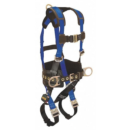 Condor Full Body Harness, L, 425 lb., Quick-Connect Chest/ Quick-Connect Leg Straps