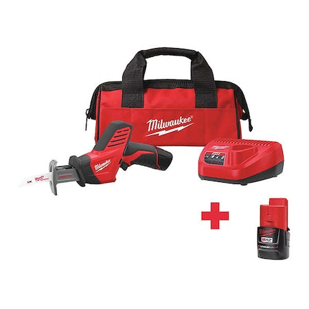 M12 HACKZALL Recip Saw Kit + M12 CP2.0 Battery