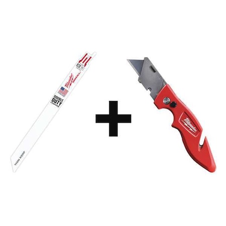 9" L x Metal Cutting Reciprocating Saw Blade