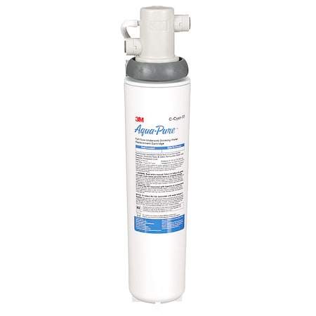Water Filter System, 2 gpm, 0.5 Micron, 15 1/8 in H
