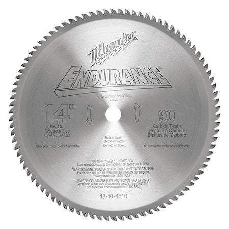 14 in Thin Metal Cutting Circular Saw Blade (1 in Arbor)