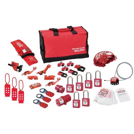 Safety Lockout Kit,Valve/Electrical