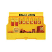 Lockout Station,Fasteners,Yellow