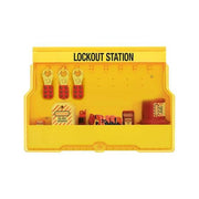 Lockout Station,Fasteners,Yellow