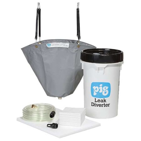 Leak Diverter for Oil Pipes,3/4 in GHT F