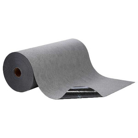 Paint Booth Mat, 32 in x 150 ft, Paints, Solvents, Stains, Gray, Polypropylene