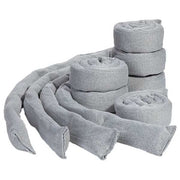 Sorbent Sock, 3 in x 38 in, Water, Gray, 10 PK