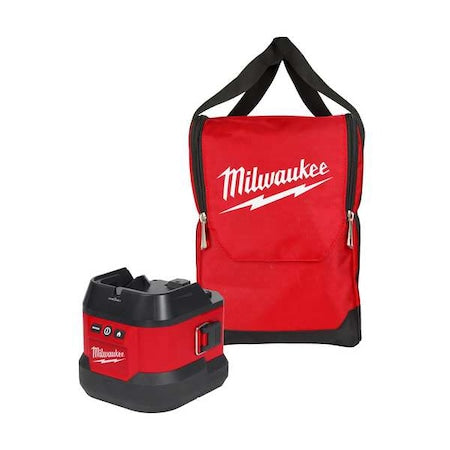 M18 Utility Remote Control Search Light Portable Base with Carry Bag