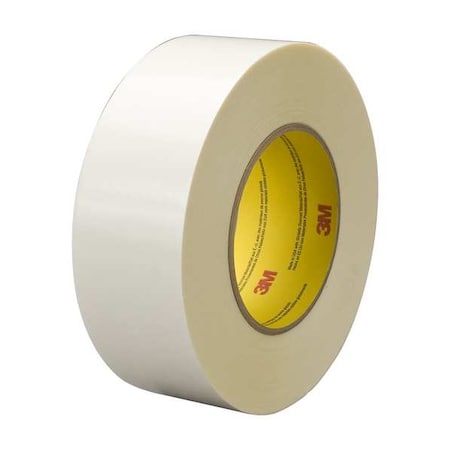 Double-Sided Film Tape, 2 13/16 in W, 60 yd L, 3.5 mil, Polyester Film, Double-Sided
