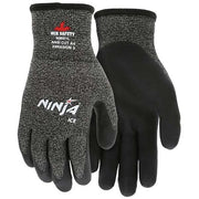 Ninja Ice Acrylic Terry Inner Lining, XL, Black, White