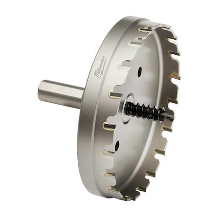 4 in. One-Piece Carbide Hole Cutter for Stainless Steel