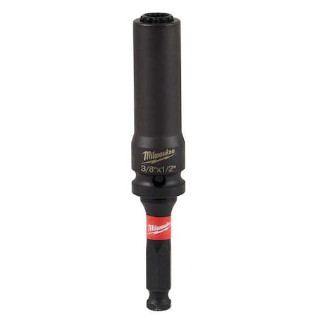 SHOCKWAVE Lineman's 12 Point 3/8 in. and 1/2 in. 2-in-1 Socket