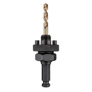7/16 in. Shank Large Threaded Arbor with Cobalt Pilot Bit for 1-1/4 in. - 6 in. HOLE DOZER with Carbide Teeth Hole Saws