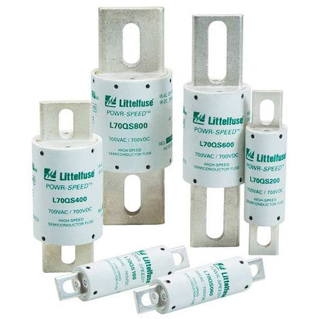 UL Class Fuse, aR Class, L70QS Series, Very Fast-Acting, 800A, 700V AC, Non-Indicating