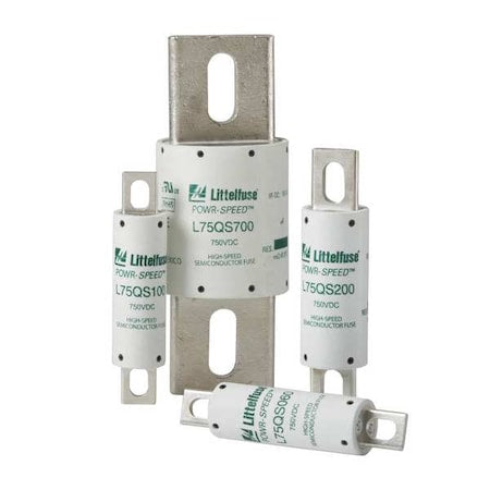 Semiconductor Fuse, L75QS Series, Very Fast-Acting, 250A, Not Rated, Non-Indicating