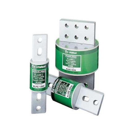 UL Class Fuse, KLPC Series, Time-Delay, 1300A, 600V AC, 200kA at 600V AC, 20kA at 480V DC