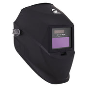 Welding Helmet, 2 Arc Sensors, 3 Operating Modes, Auto-Darkening, Digital, 6 sq in Viewing, Black