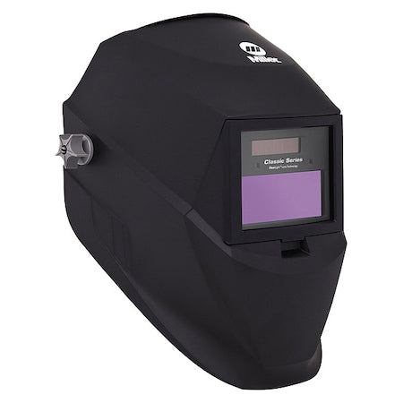 Welding Helmet, 2 Arc Sensors, 3 Operating Modes, Auto-Darkening, Digital, 6 sq in Viewing, Black