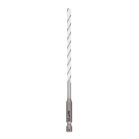 3/16 in. x 4 in. x 6 in. SHOCKWAVE Impact Duty Carbide Multi-Material Drill Bit