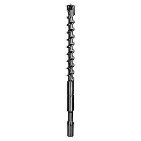 1-3/8 in. x 22 in. 4-Cutter Spline Rotary Hammer Drill Bit