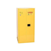 Hazardous Material Storage Cabinet, 55 gal, 1 Shelves, Steel, 34 in W x 65 in H x 34 in D, Yellow