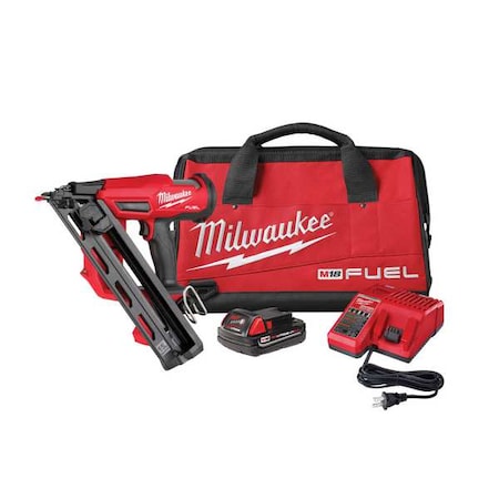 M18 FUEL 15 Gauge Finish Nailer Kit