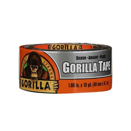 Duct Tape, Silver, 10 yd L, 1-7/8 in W