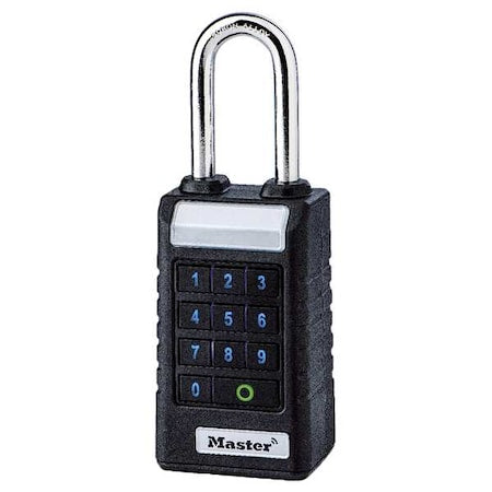 Padlock,2-3/8"Vertical Shackle Clearance