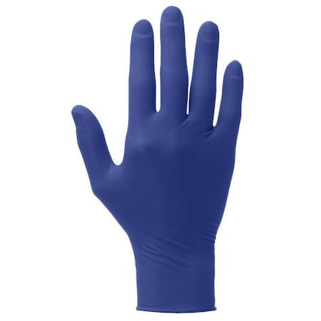 Kimtech, Disposable Gloves, 4.7 mil Palm, Nitrile, Powder-Free, S, 200 PK, Blue