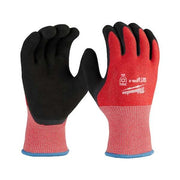 Cut-Resistant Insulated Gloves, Cut Level A3 ,Double Dipped ,Latex ,Sandy ,M (8) 12 PK